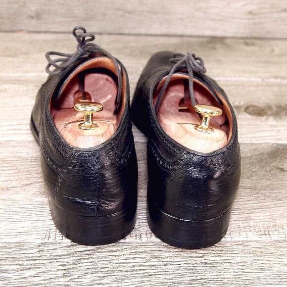 $895 GRAVATI Neiman Marcus 10 M Genuine PECCARY Black 17013 * add $15 new Trees - Picture 11 of 16